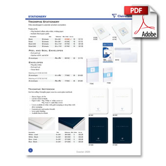 2025 Stationery Catalog
