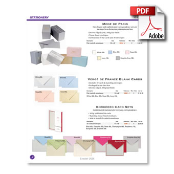 2025 Stationery Catalog