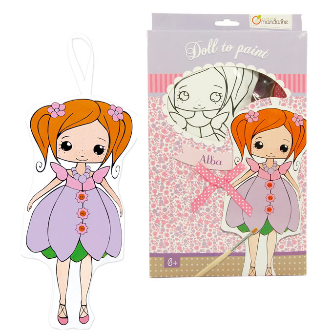 Avenue Mandarine Cloth Doll Painting Kits