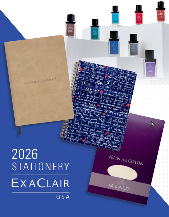 2026 Exaclair Stationery Catalog